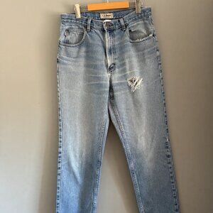 Vintage Distressed Stonewashed Jeans